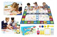 Zestaw Xxl Mata Wodna Do Malowania Rysowania 101X81 Montessori Magiczna