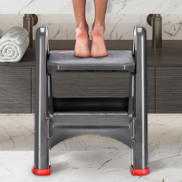 Curver 155160 Taboret Składany Grafitowy Do 150kg zdjęcie 7