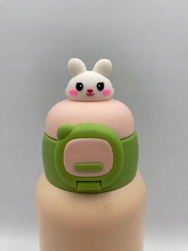 Bidon termiczny 2w1 dla dzieci ze słomka 500ml kubek termiczny dziecięcy na Arena.pl