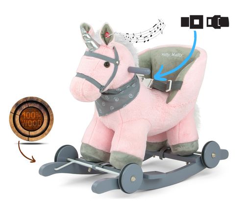 MILLY MALLY 2194 Koń Polly Pink Jednorożec na Arena.pl