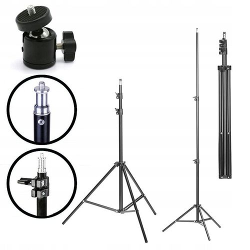 HILDA STATYW TRIPOD 2 METRY POZIOMICY LASEROWEJ 2 M GŁOWICA OBROTOWA na Arena.pl