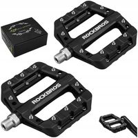 PEDAŁY ROWEROWE PLATFORMOWE DO ROWERU METALOWE NYLONOWE MTB UNIWERSALNE