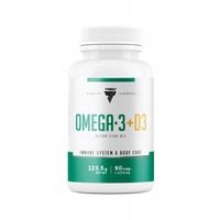 TREC Vitality Lifestyle OMEGA 3 + D3 90 kapsułek KWASY TŁUSZCZOWE