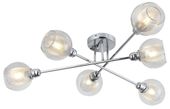 Dixi ampla 6x40W E14 chrom