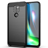 Futerał CARBON do MOTOROLA Moto G9 PLAY / E7 PLUS czarny