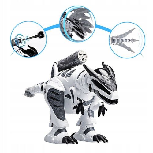 ROBOT T-REX DINOZAUR STEROWANY ZABAWKA DLA DZIECI NA PILOT Z PROGRAMOWANIEM na Arena.pl