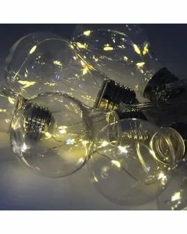 GIRLANDA LAMPKI LED DUŻE 5,5m 10KUL OŚWIETLENIE DO DOMU OGRODU NA TARAS na Arena.pl