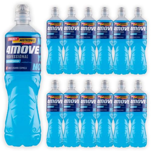 4Move Napój izotoniczny niegazowany o smaku wieloowocowym 750 ml x 12 sztuk na Arena.pl