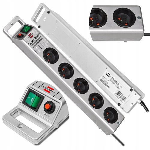 Listwa Zasilająca przedłużacz 5G Brennenstuhl 2,5m z wyłącznikiem na Arena.pl