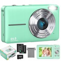 CYFROWY KAMERA DLA DZIECI 44MPX KAMERA ZABAWKOWA DO GRY + KARTA 32GB