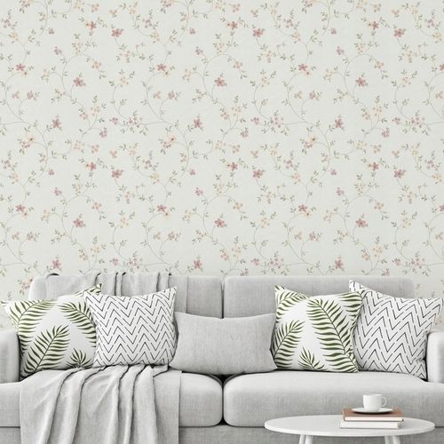 Tapeta STYL PROWANSALSKI deseń z kwiatków na Arena.pl