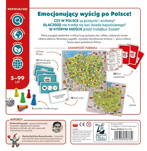 Gra edukacyjna. Polska zdjęcie 3