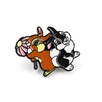 Thumper and Miss Bunny | 3 cm | Metal | Przypinka Filmowa | Bambi