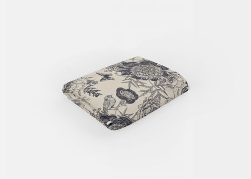 RĘCZNIK Czarne kwiaty z twoim dowolnym tekstem 130x70 014E na Arena.pl