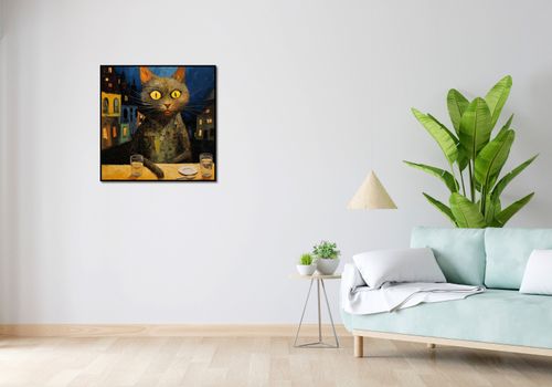 Plakat 70x70cm Nocny Obserwator na Arena.pl