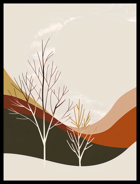 Plakat 75x100cm Pustynia Widzi zdjęcie 2