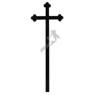 KRZYŻ ŻELIWNY NR 6 PIĘKNY WYSOKI NA GRÓB CMENTARZ KRZYŻYK