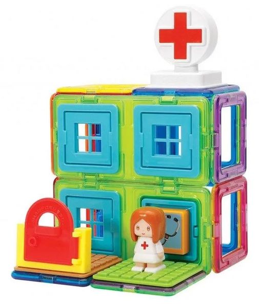 Magformers Town Set Szpital zdjęcie 4