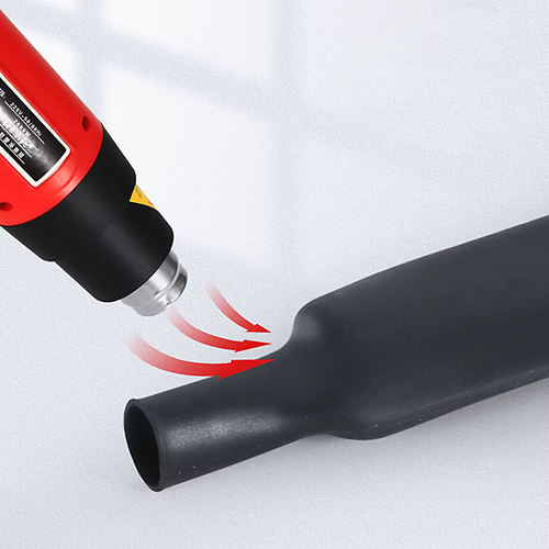 30x Koszulka rurka termokurczliwa czarna 10mm x 45mm 2/5 cala z klejem 2:1 na Arena.pl