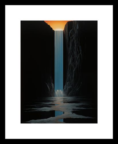 Plakat 15x20cm Wodospad Światła na Arena.pl