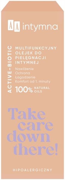 AA Intymna Active-Biotic Multifunkcyjny olejek do pielęgnacji intymnej zdjęcie 3
