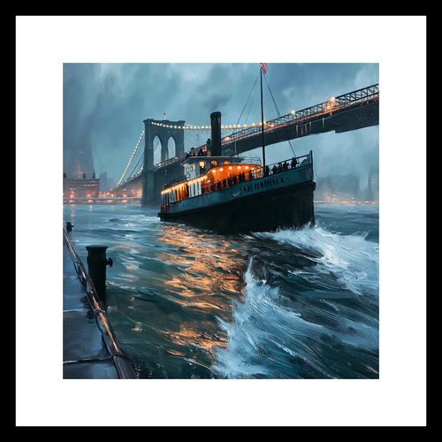 Plakat 20x20cm Stary Parowiec na Arena.pl