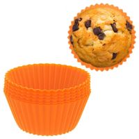 Forma silikonowa do pieczenia muffinek babeczek na muffinki foremki 6 sztuk