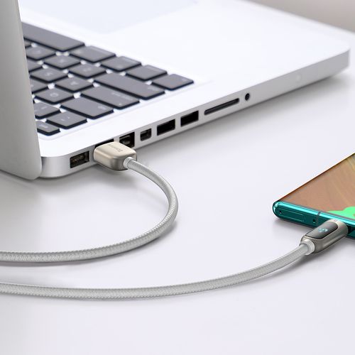 Kabel Baseus USB - USB typ C 1 m biały na Arena.pl