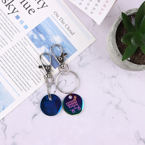 Brelok do kluczy Żeton Sklepowy do wóżka sklepu Moneta breloczek Kameleon na Arena.pl