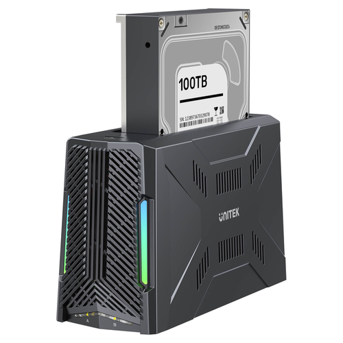 Unitek Stacja dokująca, 1x dysk M.2 NVMe, 1x dysk SATA, USB-C 10 Gbps na Arena.pl