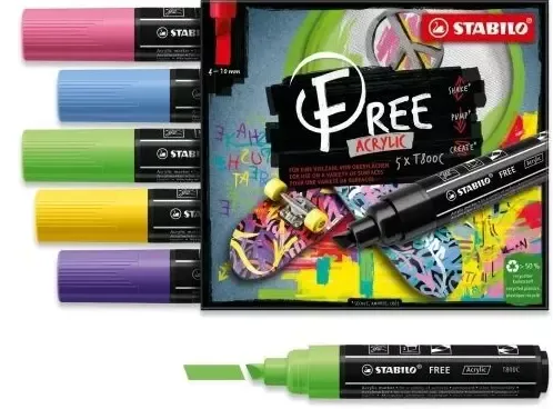 Markery Free T800C (5 sztuk) na Arena.pl