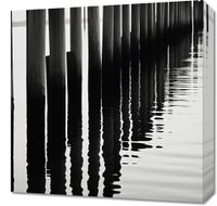 Obraz 50x50cm Rytm Wody i Drewna