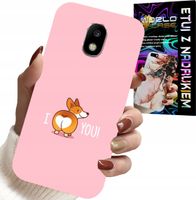 ETUI DO SAMSUNG GALAXY J5 2017 - ŚMIESZNE WZORY I LOVE YOU PIESEK OBUDOWA