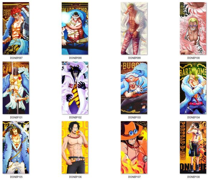 Dakimakura One Piece DO WYBORU 60x30 zdjęcie 3