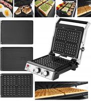 OPIEKACZ GRILL PANINI GOFRY 3w1 ECG 2000W SOLIDNY