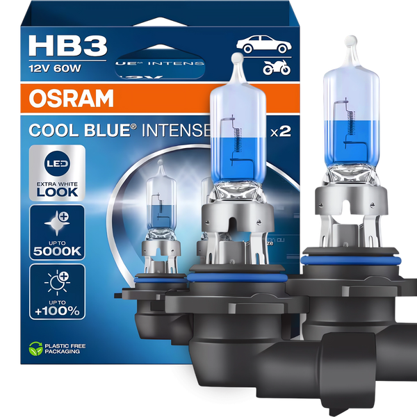 ŻARÓWKI OSRAM HB3 5000K COOL BLUE INTENSSE NEXT zdjęcie 1