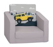 fotel dla dziecka rozkładany auto