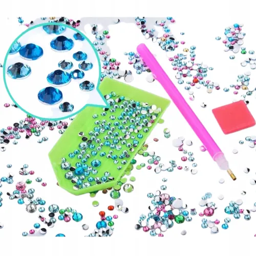 HAFT DIAMENTOWY MALOWANIE DIAMENTAMI MOZAIKA 5D na Arena.pl