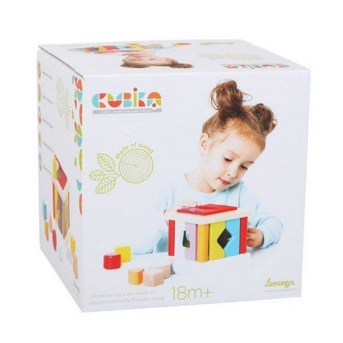 CUBIKA Drewniany SORTER 10 elementów na Arena.pl