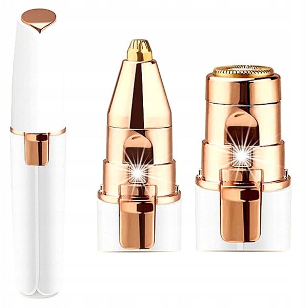 GOLARKA DO TWARZY I BRWI TRYMER DAMSKI 2w1 USB zdjęcie 2