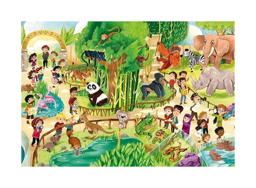 PUZZLE 24 CLEMENTONI MAXI ZOO C28505 na Arena.pl