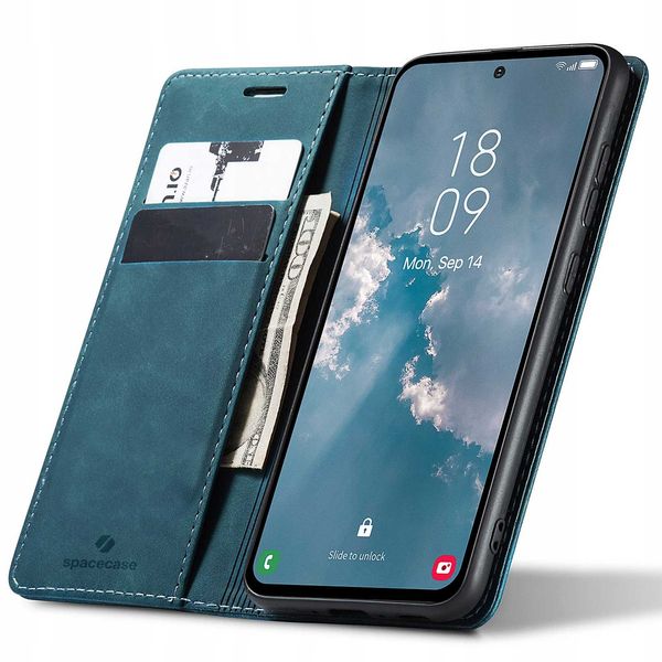 Spacecase Wallet Galaxy A54 5G Blue zdjęcie 1