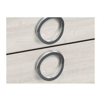 Uchwyt meblowy Schwinn Z072 Nowoczesny Rozstaw w mm - 96, Kolor pokrycia - Efekt stali nierdzewnej