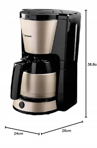 EKSPRES PRZELEWOWY 900W Z TERMOSEM 1L - SATIN COLLECTION + GRATIS na Arena.pl