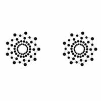 chest stickers burlesque rowland black