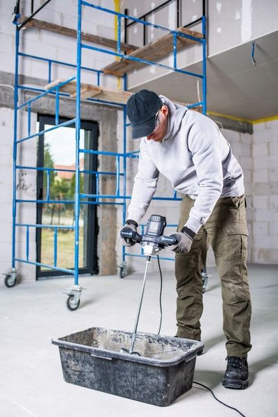 MIESZADŁO DO KLEJU BETONU ELEKTRYCZNE 2600W + 2x MIESZALNIKI zdjęcie 16
