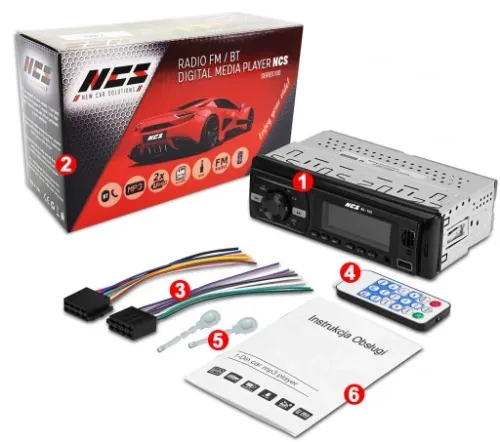 RADIO SAMOCHODOWE 1DIN USB SD MIKROFON BLUETOOTH na Arena.pl