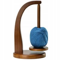 Uchwyt stojak na włóczkę motek do szydełkowania robienia na drutach magnes