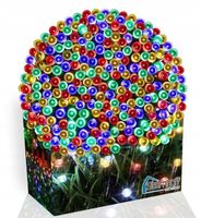 LAMPKI ŚWIĄTECZNE CHOINKOWE 300 LED WIELOKOLOROWE ŚWIATEŁKA KOLOROWE