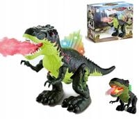 DINOZAUR T-REX ŚWIECI RYCZY CHODZI ZIEJE PARĄ XXL